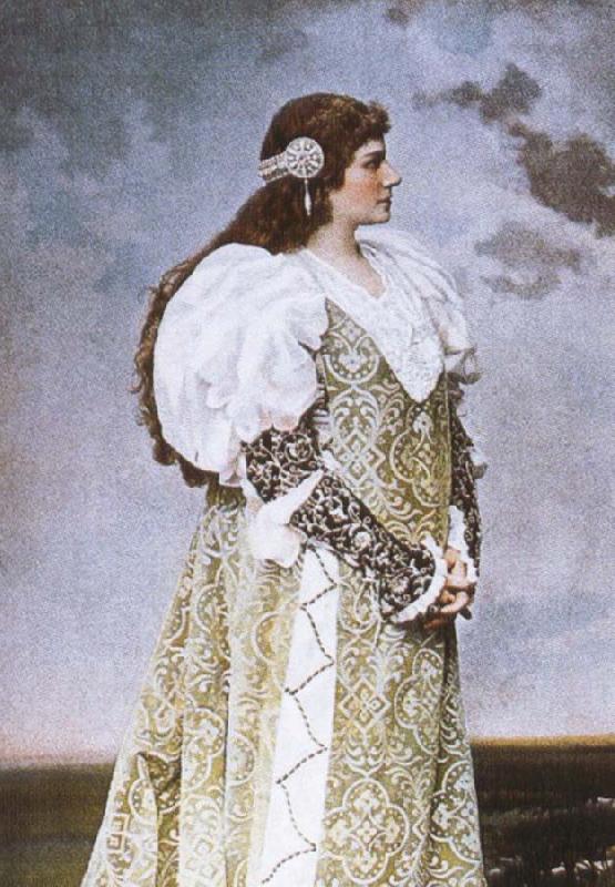 giuseppe verdi the french dramatic soprano rose caron as desdemona in verdi s otello oil painting picture